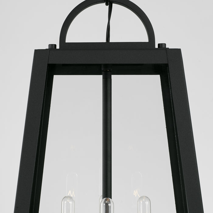 Capital Lighting - 943744BK - Four Light Outdoor Hanging Lantern - Leighton - Black