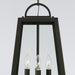 Capital Lighting - 943744OZ - Four Light Outdoor Hanging Lantern - Leighton - Oiled Bronze