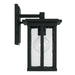 Capital Lighting - 943811BK - One Light Outdoor Wall Lantern - Barrett - Black