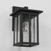 Capital Lighting - 943811BK - One Light Outdoor Wall Lantern - Barrett - Black