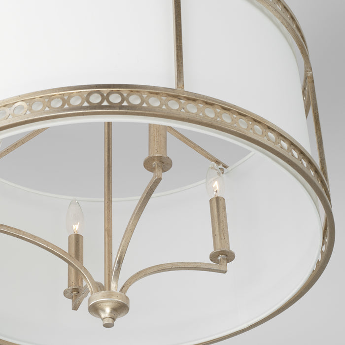 Capital Lighting - 343141WG - Four Light Pendant - Isabella - Winter Gold