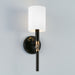 Capital Lighting - 641911YA-700 - One Light Wall Sconce - Beckham - Glossy Black and Aged Brass