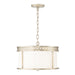 Capital Lighting - 243141WG - Four Light Semi-Flush Mount - Isabella - Winter Gold