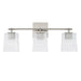 Capital Lighting - 141731BN-508 - Three Light Vanity - Lexi - Brushed Nickel