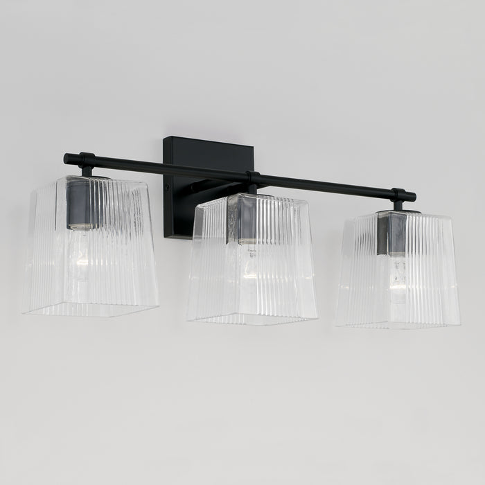 Capital Lighting - 141731MB-508 - Three Light Vanity - Lexi - Matte Black