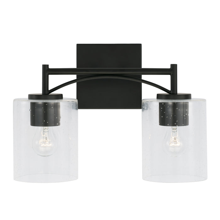 Capital Lighting - 142021MB-510 - Two Light Vanity - Peyton - Matte Black