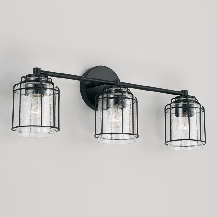 Capital Lighting - 142931MB-516 - Three Light Vanity - Harmon - Matte Black