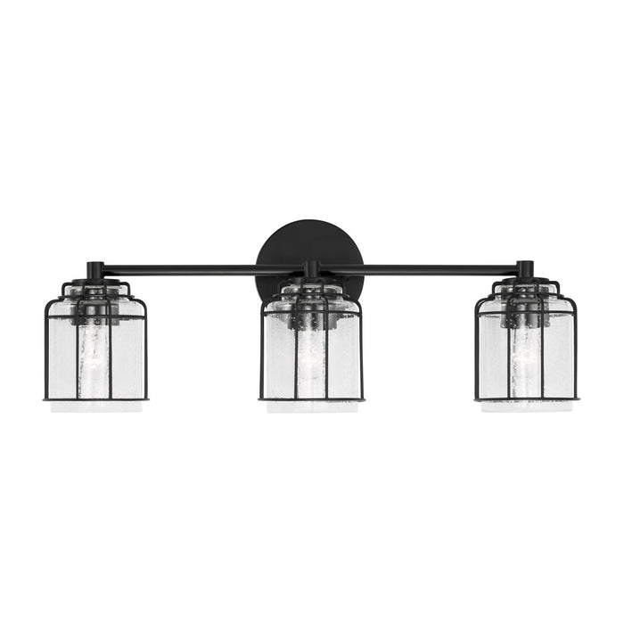 Capital Lighting - 142931MB-516 - Three Light Vanity - Harmon - Matte Black