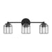 Capital Lighting - 142931MB-516 - Three Light Vanity - Harmon - Matte Black