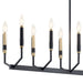 Kichler - 52350BK - 12 Light Chandelier - Armand - Black