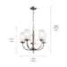 Kichler - 52386NI - Five Light Chandelier - Kennewick - Brushed Nickel