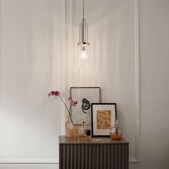 Kichler - 52414PN - One Light Mini Pendant - Kimrose - Polished Nickel