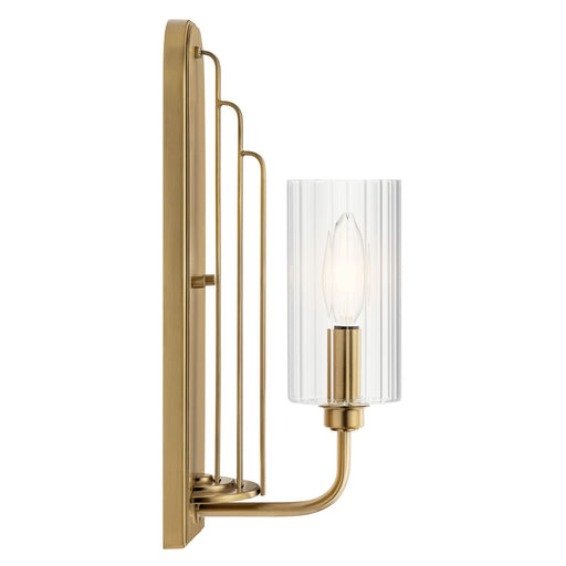 Kichler - 52415BNB - One Light Wall Sconce - Kimrose - Brushed Natural Brass