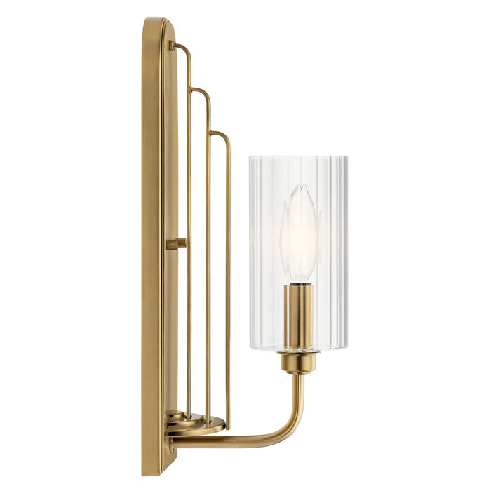 Kichler - 52415BNB - One Light Wall Sconce - Kimrose - Brushed Natural Brass