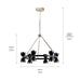 Kichler - 52418BKLED - LED Chandelier - Baland - Black