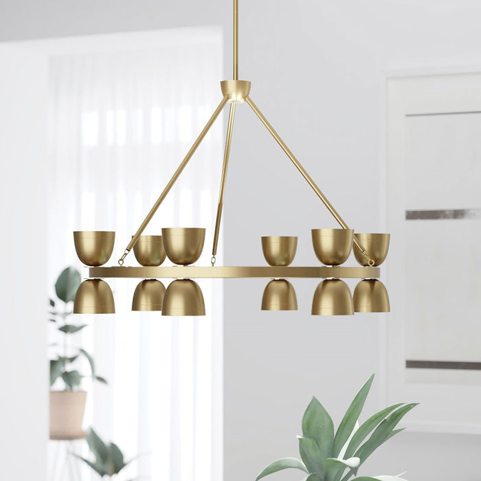 Kichler - 52418BNBLED - LED Chandelier - Baland - Brushed Natural Brass