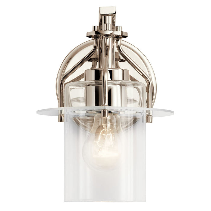 Kichler - 55077PN - One Light Wall Sconce - Everett - Polished Nickel