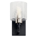 Kichler - 55105BK - One Light Wall Sconce - Harvan - Black