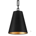 Crystorama - 8685-MK-GA - Two Light Chandelier - Alston - Matte Black / Antique Gold