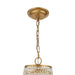 Crystorama - ARC-1917-GA-CL-MWP - Nine Light Chandelier - Arcadia - Antique Gold