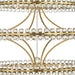 Crystorama - CLO-8000-AG - 24 Light Chandelier - Clover - Aged Brass