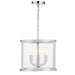 Crystorama - DEV-B8003-PN - Three Light Mini Chandelier - Devon - Polished Nickel