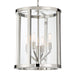 Crystorama - DEV-B8004-PN - Four Light Mini Chandelier - Devon - Polished Nickel