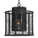 Crystorama - JAY-A5001-MK - One Light Pendant - Jayna - Matte Black