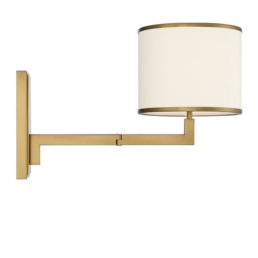 Crystorama - MAD-B4101-AG - One Light Wall Sconce - Madison - Aged Brass