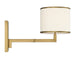 Crystorama - MAD-B4101-AG - One Light Wall Sconce - Madison - Aged Brass