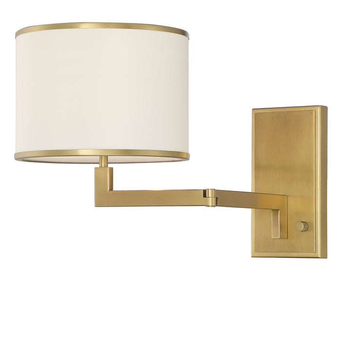 Crystorama - MAD-B4101-AG - One Light Wall Sconce - Madison - Aged Brass