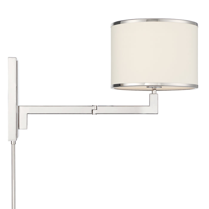 Crystorama - MAD-B4101-PN - One Light Wall Sconce - Madison - Polished Nickel