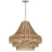 Crystorama - SIL-B6006-BS - Six Light Chandelier - Silas - Burnished Silver