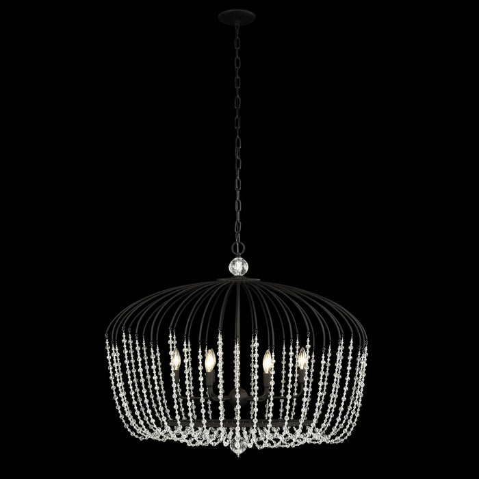 Varaluz - 343N06MB - Six Light Pendant - Voliere - Matte Black