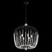 Varaluz - 343P06MB - Six Light Pendant - Voliere - Matte Black