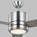 Generation Lighting. - 3VNMR56BSLGD-V1 - 56" Ceiling Fan - Vision - Brushed Steel