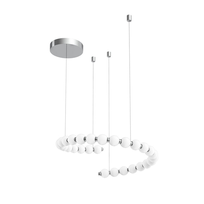 Alora - CH321508CH - LED Chandelier - Akoya - Chrome