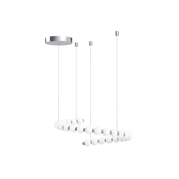 Alora - CH321508CH - LED Chandelier - Akoya - Chrome