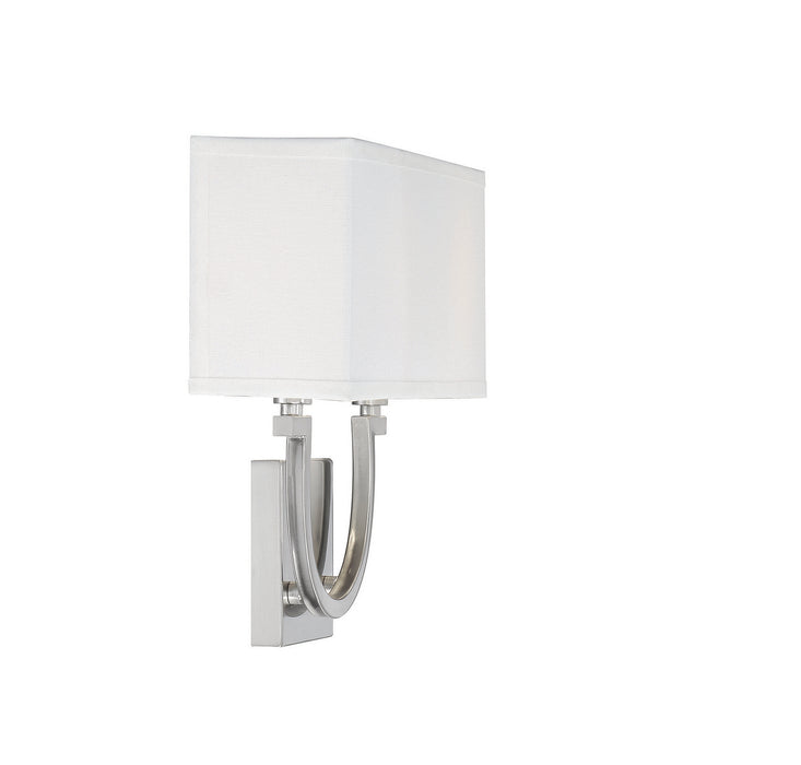 Savoy House - 9-998-2-SN - Two Light Wall Sconce - Rhodes - Satin Nickel