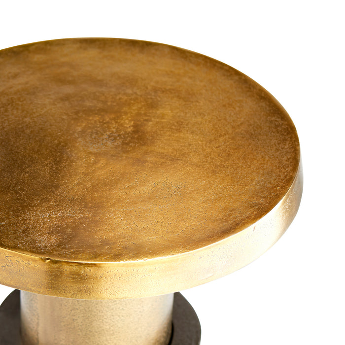 Arteriors - 4875 - Accent Table - Inara - Antique Brass