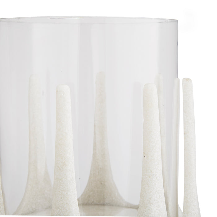 Arteriors - 9240 - Hurricane - Harmon - White