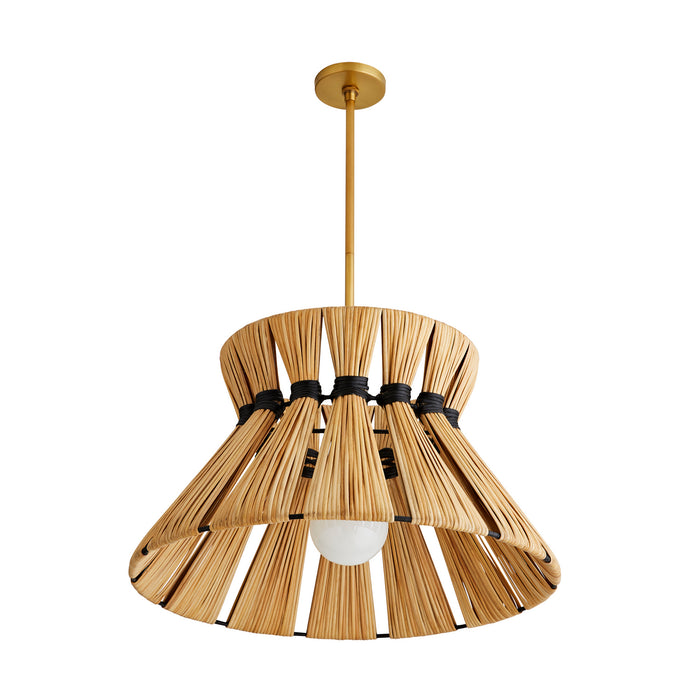 Arteriors - 45627 - One Light Pendant - Harvey - Natural