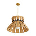 Arteriors - 45627 - One Light Pendant - Harvey - Natural