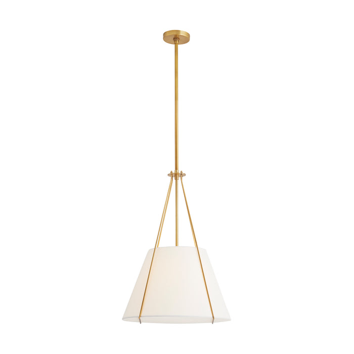 Arteriors - 49693 - One Light Pendant - Heloise - Antique Brass