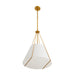 Arteriors - 49693 - One Light Pendant - Heloise - Antique Brass