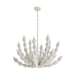 Arteriors - 85021 - Six Light Chandelier - Indi - White