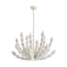 Arteriors - 85021 - Six Light Chandelier - Indi - White