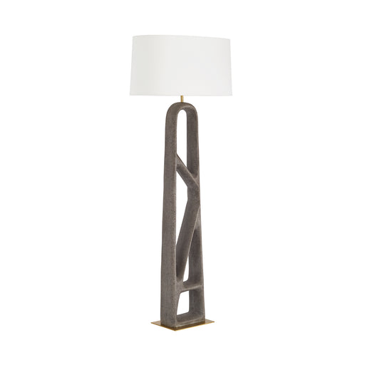 Arteriors - 79822-398 - One Light Floor Lamp - Wilcott - White