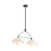 Arteriors - DA49001 - Two Light Linear Pendant - Glaze - Ivory Stained Crackle