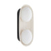 Arteriors - DA49006 - Two Light Wall Sconce - Glaze - Ivory Stained Crackle